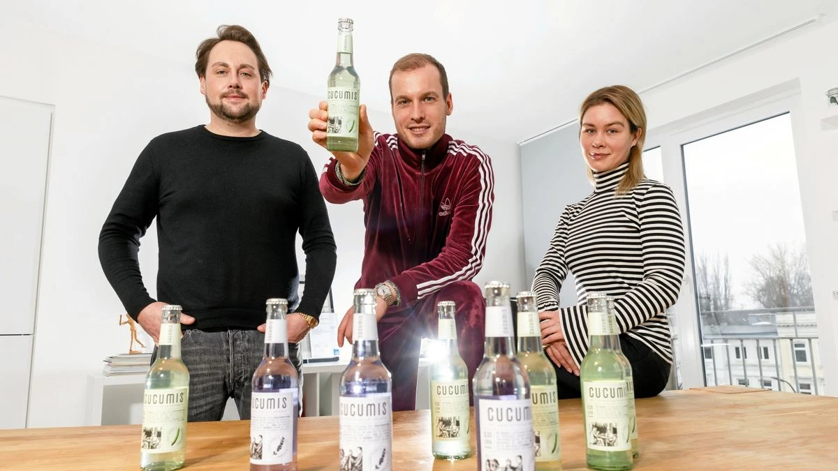 CUCUMIS Getränke Gurke Lavendel Limonade